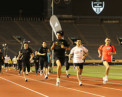 adidas Run Nightを、バナナでサポート！